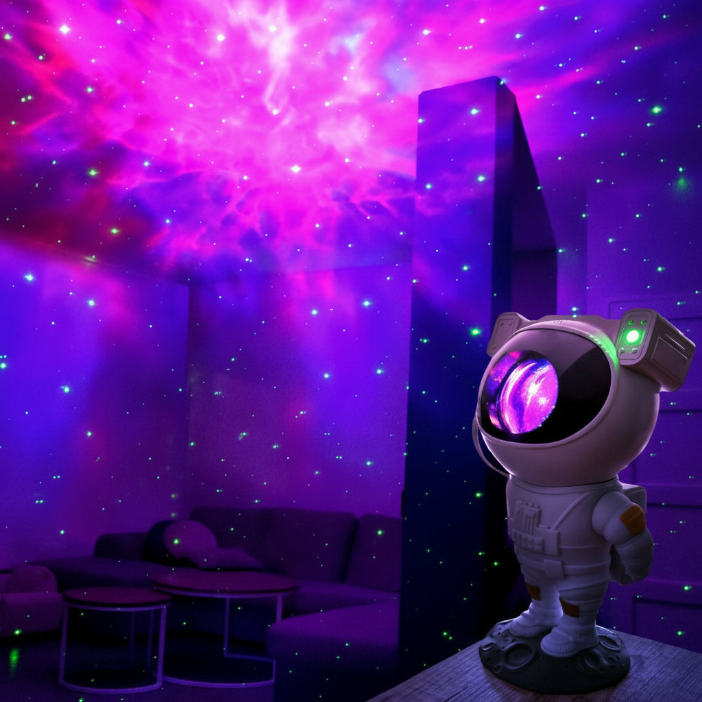 Galaxy Astronaut – LED projektor zvezdanog neba (23 cm, višebojni efekti)