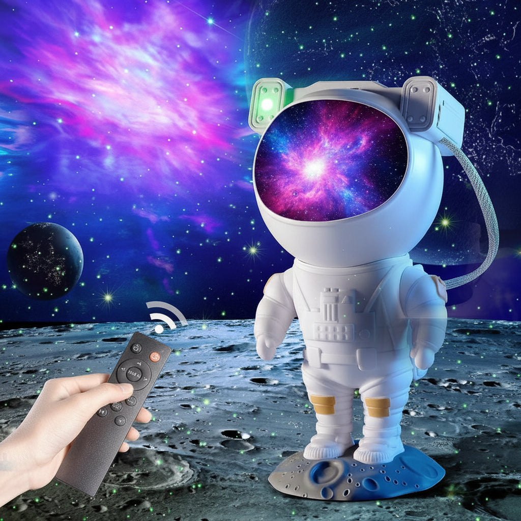 Galaxy Astronaut – LED projektor zvezdanog neba (23 cm, višebojni efekti)